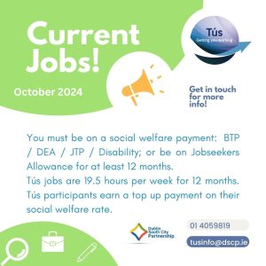 TUS Current Vacancies - October 2024